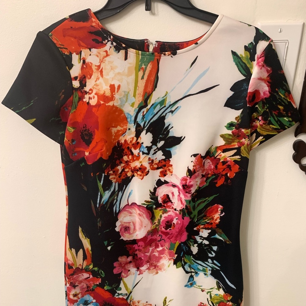 Floral mini dress